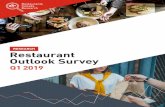 RESEARCH Restaurant Outlook Survey · economy and growth in foodservice sales. During times of economic prosperity, consumers have more disposable income and a willingness to use