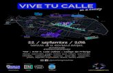 VIVE TU CALLE - Centro de Gestión Integral de Movilidad ...movilidadgranada.com/sem/2018/VIVETUCALLE2018.pdf · Semana de la movilidad europea 9.30 - 14.30 h. Calle Molinos - Campo