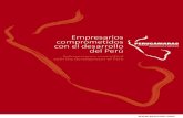 Empresarios comprometidos con el desarrollo del Perú · Defender los intereses de sus agremiados y fortalecer sus capacidades, de manera que les permita facilitar a sus empresas