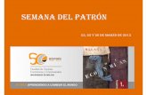 semana del patrón - Inicio - Universidad de Málaga · 2015. 3. 22. · Torneo de Futbolín: 50 Aniversario de la Facultad de CC. Económicas y EE. Decanos de la Universidad de Málaga