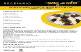 RECETARIO SELECCIÓN CLUB ESPUMA DE ARROZ CON LECHE, …cadenaser00.epimg.net/descargables/2017/06/23/5195e4b6e9732a... · Y TIERRA DE CANELA INGREDIENTES: 80gr de arroz 1 litro de