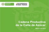 Presentación de PowerPoint - MinAgricultura...2013/03/30  · CONTEXTO INTERNACIONAL Cadena Productiva de la Caña de Azúcar 2.2 Principales Países Productores 2011. La producción