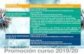 Promoción curso 2019/20 - EOI Guadalajaraeoiguadalajara.es/data/uploads/docs/noticias/varios/...precisos y detallados, abstractos y complejos. Audio de 3:00 min a 5:30 máx. 15 min.