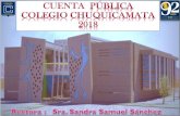 MISIÓN COLEGIO - Colegio Chuquicamata...HISTORIAL DE MATRICULA : 2016- 2017- 2018 Ciclos Pre-Básica Básica Media Total general. HISTORIAL DE MATRICULA COLEGIO 2016- 2017- 2018 0