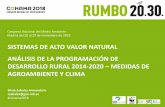 SISTEMAS DE ALTO VALOR NATURAL ANÁLISIS DE LA PROGRAMACIÓN DE … · 2019. 1. 31. · Congreso Nacional del Medio Ambiente Madrid del 26 al 29 de noviembre de 2018 SISTEMAS DE ALTO