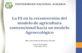 La ES en la reconversión del modelo de agricultura ... · Introducción En el contexto actual de Nicaragua el programa del GRUN: •Se dirige a la reconversión del modelo productivo