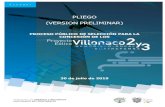 PLIEGO (VERSION PRELIMINAR) - Asociación Ecuatoriana de Energías Renovables y ...aeeree.org/wp-content/uploads/2019/08/DocumentosPrelimin... · 2019. 8. 8. · PLIEGO – PROYECTO
