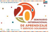 Itinerario de institucionalización del · Itinerario de institucionalización del aprendizaje-servicio en el Colegio Pablo Apóstol (Yerba Buena - Tucumán - Argentina). Programa