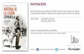 Invitacion dig HISTORIA LEGION - La esfera de los libros · Ramón Pernas López, Director de Ámbito Cultural, tiene el placer de invitarle a la presentación del libro “Historia