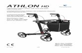 ATHLON HD - Rehasense Europe...REHASENSE continuously develops its products and reserves the right to change the specifications and functions of products without notice. If you have