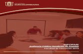 FACULTAD DE EDUCACIÓN - usco.edu.co · 6 2018 Subsistema de Formación 1.1 EN PROGRAMAS ACADÉMICOS Primera cohorte de estudiantes en la Licenciatura en Ciencias Sociales. Nuevo