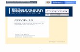 COVID-19 · 2020. 7. 21. · Alianzas con Resultados 2020 Cooperación Internacional COVID-19 2 Reporte de Gestión de Cooperación para Colombia 17 DE JULIO DE 2020. REPORTE DE AVANCE