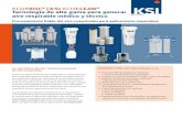 ECOTROC KSI ECOCLEAN Tecnología de alta gama para generar ...€¦ · para respirar aire puro KSI Filtertechnik está certificada según la norma DIN EN ISO 9001, y nuestros altos