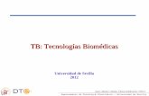 Universidad de Sevilla - TB: Tecnologías Biomédicas · Departamento de Tecnología Electrónica – Universidad de Sevilla 1.Introducción 1.Objetivos Describir y modelar los fenómenos