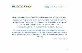 Programa Regional de Aprendizaje Sobre Cambio Climático entre los países Miembros del Sistema de Integración Centroamericana (SICA) · SICA, particularmente aquéllos con territorios
