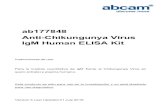 ab177848 IgM Human ELISA Kit Anti-Chikungunya Virus€¦ · Chikungunya significa “enfermedad del hombre retorcido”, en referencia a los síntomas incapacitantes que genera. La
