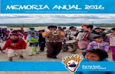 MEMORIA ANUAL 2016 - clowns.org · 2 Introducción 4 Proyectos internacionales 12 Proyectos estatales 14 Cifras globales 16 Comunicación y sensibilización 17 Finanzas 18 Artistas