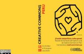 estándar simple que permita usar y compartir el trabajo creativo … · 2020. 8. 22. · 2020: Se forma Creative Commons Perú - Para animar y fortalecer la comunidad y gobernanza
