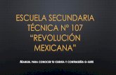ESCUELA SECUNDARIA TÉCNICA N° 107 “REVOLUCIÓN MEXICANA” · 2020. 8. 30. · 1. en el caso de que seas de 1° grado, tendrÁs que solicitar tu cuenta y contraseÑa en la escuela