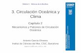 3. Circulación Oceánica y Climaimedea.uib-csic.es/master/cambioglobal/Modulo_I_cod101601/clases G… · Circulación Oceánica y Clima • La atm es continuamente inestabilizada