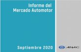 INFORME MERCADO AUTOMOTOR SEPTIEMBRE 2020 · ventas trimestrales a pÚblico del mercado de camiones . informe mercado automotor – septiembre 2020 ventas retail por marca en septiembre