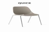 OFFIHO ITALYQUICK es una silla hecha para un uso flexible para cualquier tipo de ambiente, compuesta por un monocasco de polipropileno que se acopla a una amplia gama de estructuras
