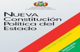 Ministerio de Salud - Bolivia - NUEVA CONSTITUCIÓN ......igualdad de oportunidades, equidad social y de género en la participación, bienestar común, responsabilidad, justicia so-cial,