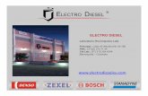 2020-08 ELECTRO DIESEL Barranquilla€¦ · y ELECTRO DIESEL Laboratorio (Fuel InjectionLab) Principal.:Calle 45 (Murillo) No 33-158 PBX.: (57)(5) 372 11 44 Cel.Lab.:(57) 310.354.4394