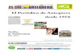El Peri£³dico de Antequera desde 2016. 7. 2.¢  El Peri£³dico de Antequera desde 1918 Antequera, 10 de