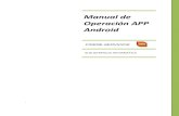 Manual de Operación APP Android - Fideredata.fidere.cdmx.gob.mx/pdf/manuales/MANUAL-DE-AYUDA-APPAnd… · Manual de Operación APP Android FIDERE-SERVICIOS SUB-GERENCIA INFORMATICA