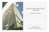 Comercio Internacional de Serviciosunstats.un.org/unsd/tradeserv/workshops/Bogota2012... · 2015. 5. 1. · Ley del Banco Central de Venezuela Art. 7: “(…) el BCV tendrá a su