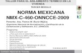 TERCER MÓDULO NORMA MEXICANA NMX-C-460-ONNCCE-2009 · NORMA MEXICANA NMX-C-460-ONNCCE-2009 5. DEFINICIONES. Comisión Nacional de Vivienda Los elementos constructivos que constituyen
