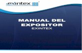 MANUAL DEL EXPOSITOR - Exintex · 1 Bienvenido EXINTEX se llevará a cabo los días 23, 24, 25 y 26 de marzo de 2021, en el Centro Expositor y de Convenciones de Puebla; ubicado en