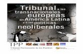 Red birregional Europa, América Latina y el Caribe ...omal.info/IMG/pdf/dossier_esp_final.pdf · Asamblea del Pueblo Guaraní Itika Guasu (Bolivia) Asociación Aurora Vivar (Perú)