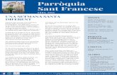 Sant Francesc Parròquiasfrancesc.tarragona.arquebisbattarragona.cat/uploads/1/6/4/6/16469… · Santa Missa a les 12h presidida pel Sr. Arquebisbe (Tac12 i arquebisbat) Dilluns sant.