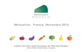 Montpellier, Francia. Noviembre 2015€¦ · Montpellier, Francia. Noviembre 2015 . El Mercado Modelo es el principal centro mayorista de comercialización hortofrutícola del país.