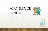 ASAMBLEA DE FAMILIAS · 2020. 10. 2. · VISITA DE FAMILIA (TELEMÁTICA) 1º TRIMESTRE ATENCIÓN A LAS FAMILIAS EN HORARIO DE 16:00 A 18:00 HORAS: LUNES 5 Y 26 DE OCTUBRE LUNES 9