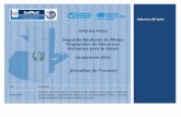 informe metas 2013 gua - Observatorio Regional de Recursos ......Mejor la calidad de atención en salud de la población. META 3 En esta meta la información obtenida alcanza el 73.5