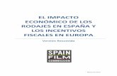 INCENTIVOS FISCALES E IMPACTO DE LOS RODAJES …bases.cortesaragon.es/bases/NDocumenVIII.nsf/e86600a24e054a61… · las Industrias Creativas, en el conjunto de la UE en 2009, el 3%