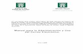 Manual para la Administración y Uso del Correo Electrónico.transparencia.yucatan.gob.mx/datos/2010/oficialia/MANUAL_CORRE… · Correo electrónico: Mensaje enviado a través del