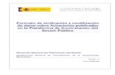 Mecanismos de Sindicación de la Plataforma de Contratación .... PATRIMO… · Formato de sindicación y reutilización de datos sobre licitaciones publicadas Fecha: 05/08/2020 Pág.