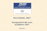 PLA ANUAL 2017 Inauguració del curs acadèmic 2017 anual 2017(1).pdf · • Mapa de Cobertes i Usos de Sòl de Menorca 2015 (II) Agència Menorca Reserva de Biosfera . 1. Investigació: