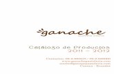 Catálogo de Productos 2011 – 2012media.ganachepasteleria.com/2010/12/ganache-catalogo.pdf · Bombones rellenos Chocolates con exquisitos rellenos de diversos licores, frutas, y