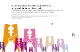Ciudad Educadora y política local - Universitat de Barcelonadiposit.ub.edu/dspace/bitstream/2445/9003/1...1 El deber educativo de los poderes públicos locales con la ciudadanía.....