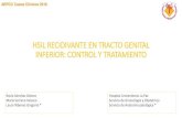 HSIL RECIDIVANTE EN TRACTO GENITAL INFERIOR: CONTROL Y ... · Diagnóstico diferencial: infección por candidiasis, trichomonas, liquen plano, atrofia vaginal, papilomatosis vaginal,