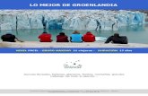 Lo mejor de Groenlandia 2020 · 2020. 3. 19. · y quizás uno de los pueblos más bonitos de Groenlandia y donde se construyó el primer arzobispado vikingo de Groenlandia. En 1.121