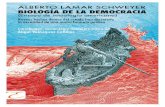 BIOLOGÍA DE LA DEMOCRACIA · Biología de la democracia desató, tan pronto fue publicada en 1927, el debate y por añadidura el enfrentamiento ideo-po - lítico entre sus lectores