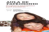 AULA DE PATRIMONIO...AULA DE PATRIMONIO CURSO ACADÉMICO 2014-2015 Programa pedagógico para escolares Alcalá de Henares Ávila Baeza Cáceres Córdoba Cuenca Ibiza/Eivissa Mérida