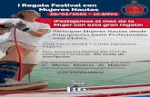I Regata Festival con Mujeres Nautas · Mujer con esta gran regata! 29/03/2020 – 10.30hrs. Cada barco tendrá 1 o más tripulantes mujeres. Nos apoyan los barcos del YCU de categoría