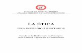 New CHARLA “ETICA, UNA INVERSION RENTABLE” · 2018. 8. 23. · 2 El día Jueves 15 de Junio de este año, el Comité de Especialidades de la Cámara Chilena de la Construcción,